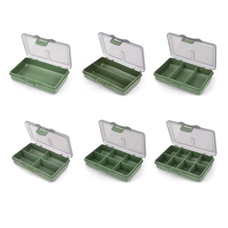 Povei Clear Lid Pill Box Case: Compact Vitamin Organizer