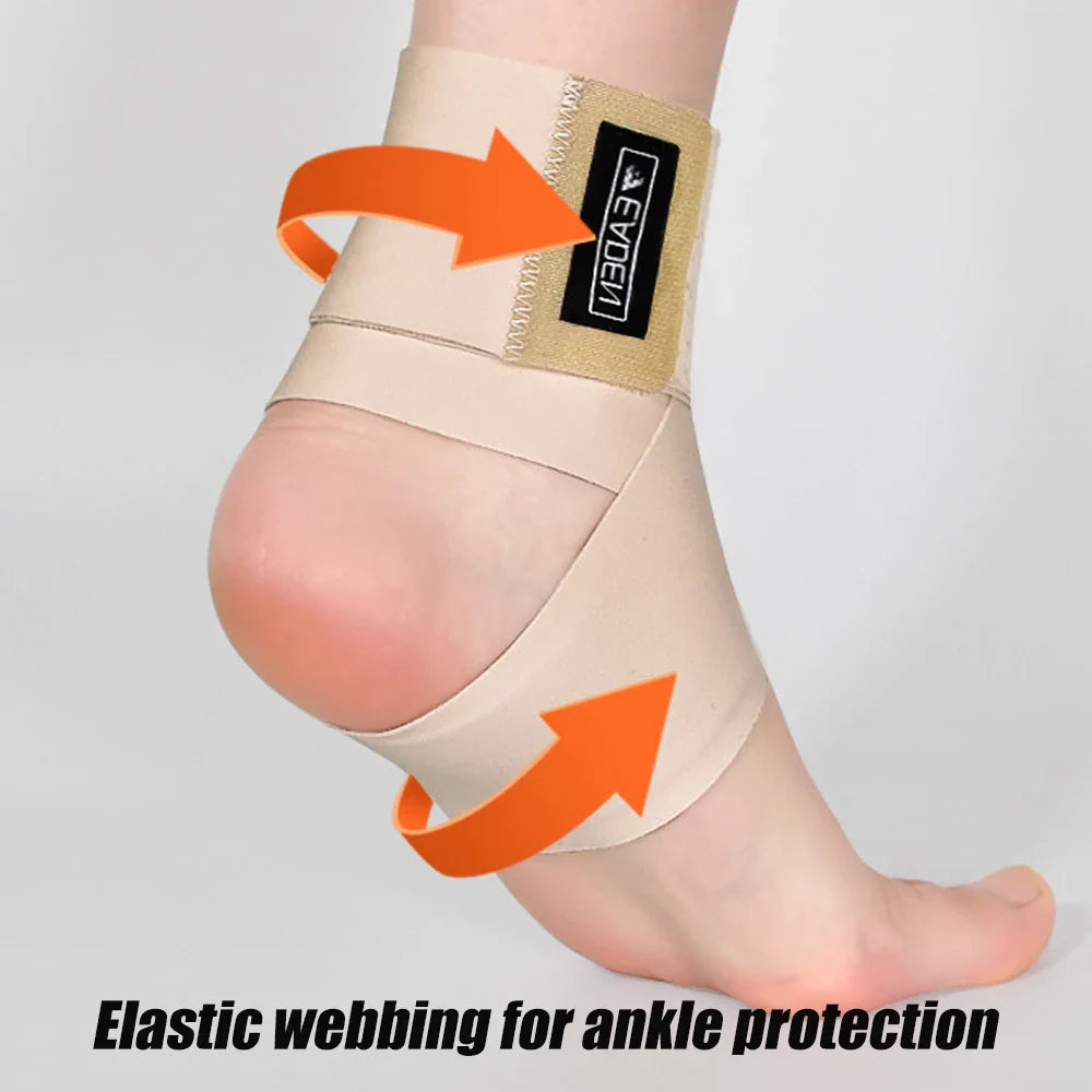 Povei Ankle Compression Sleeve for Sprained Ankle, Achilles Tendon, and Injury Recovery