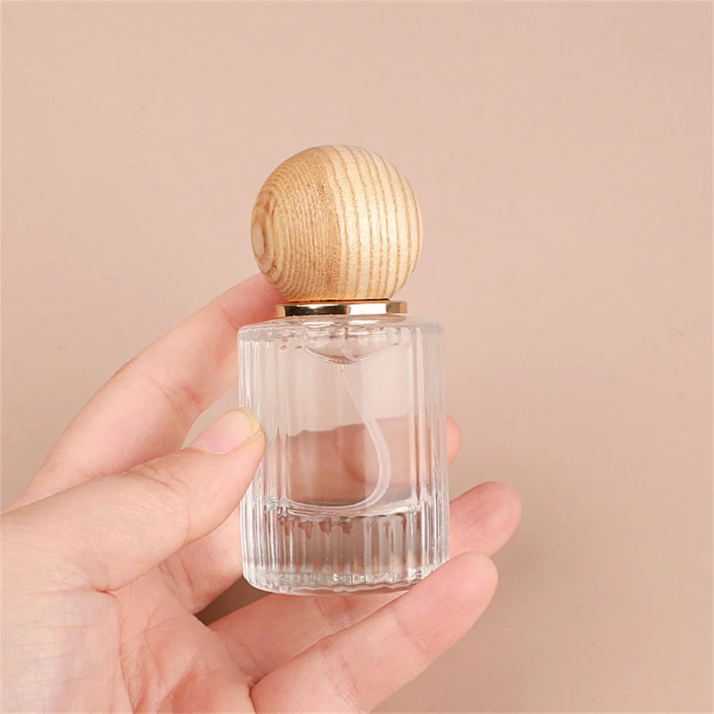 Povei 30ml Glass Spray Perfume Bottle - Travel Size Refillable Cosmetic Packaging