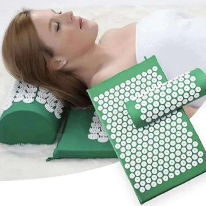 Acupressure Massage Set for Stress Relief and Muscle Relaxation by Povei