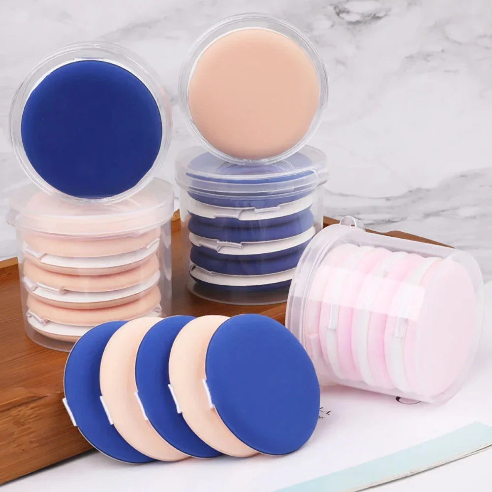 Povei Air Cushion Powder Puff Sponge Set- BB CC Cream Contour Smooth Makeup