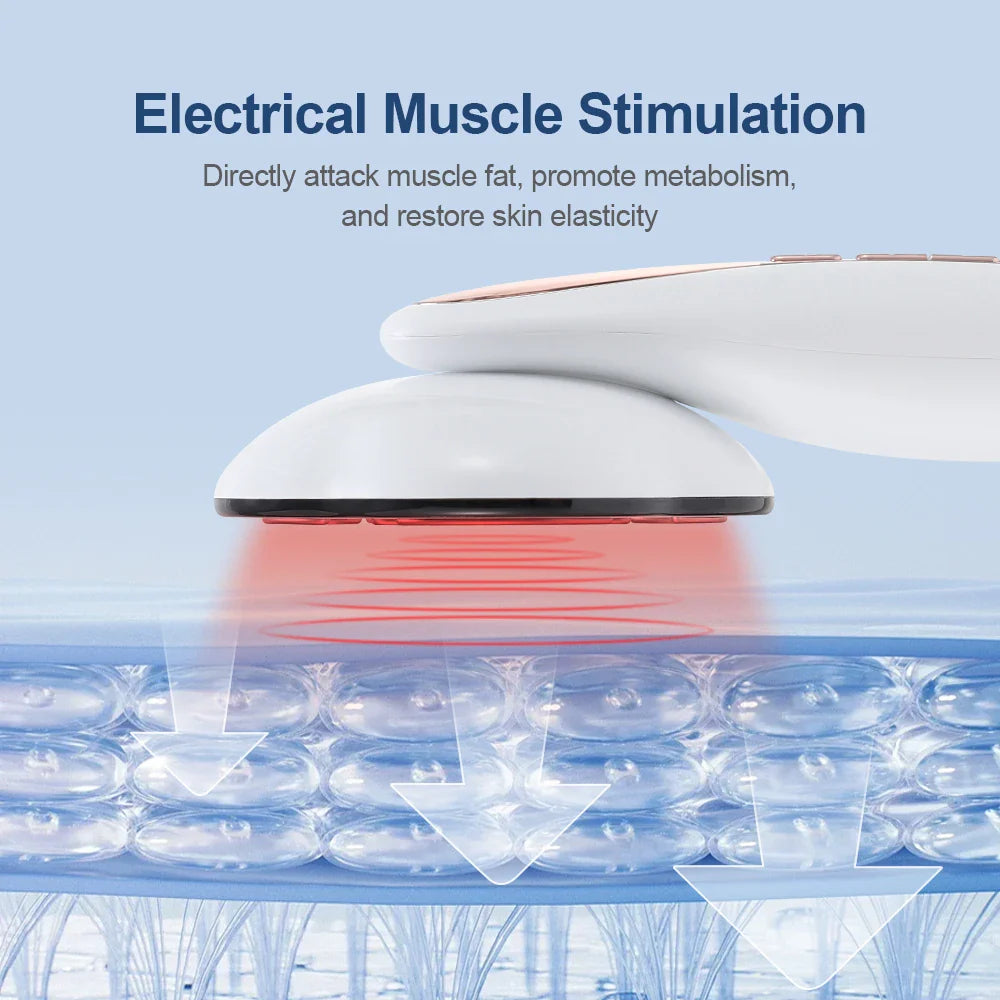 Povei Electric Abdomen Massage Device for Deep Tissue and Cellulite Removal