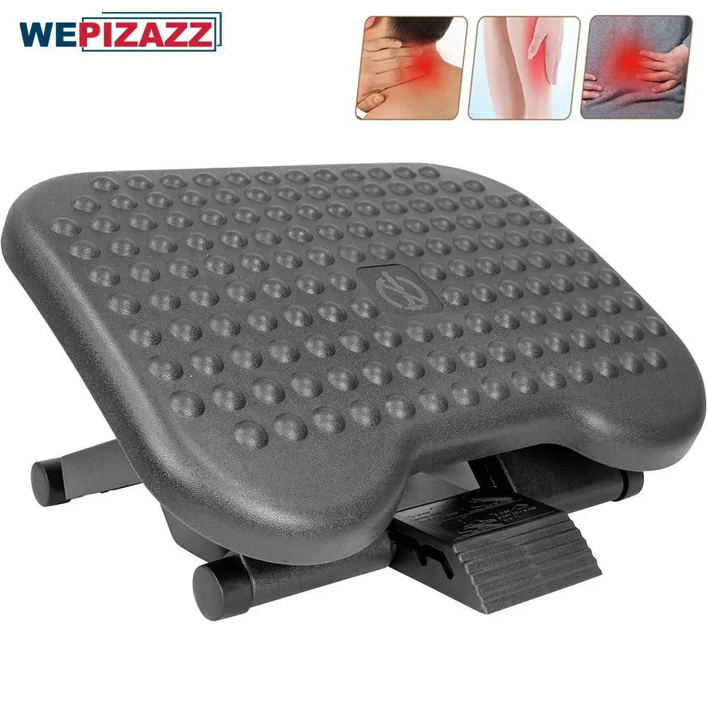 Povei Ergonomic Tilting Foot Rest with Massage Surface for Home Office