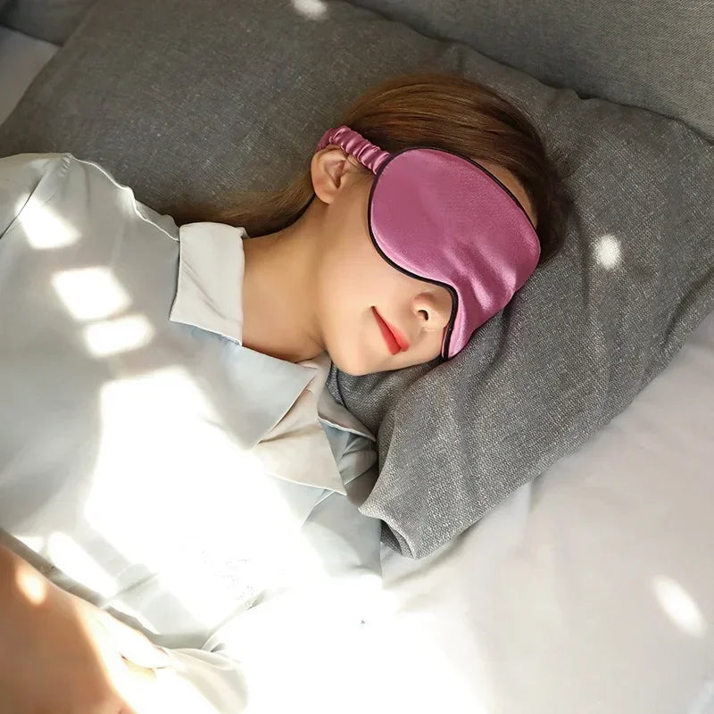 Povei Silk Sleep Mask for Healthy Eye Care