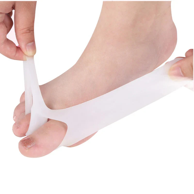 Povei Big Toe Separator Hallux Valgus Corrector Orthotics for Bunion Alignment