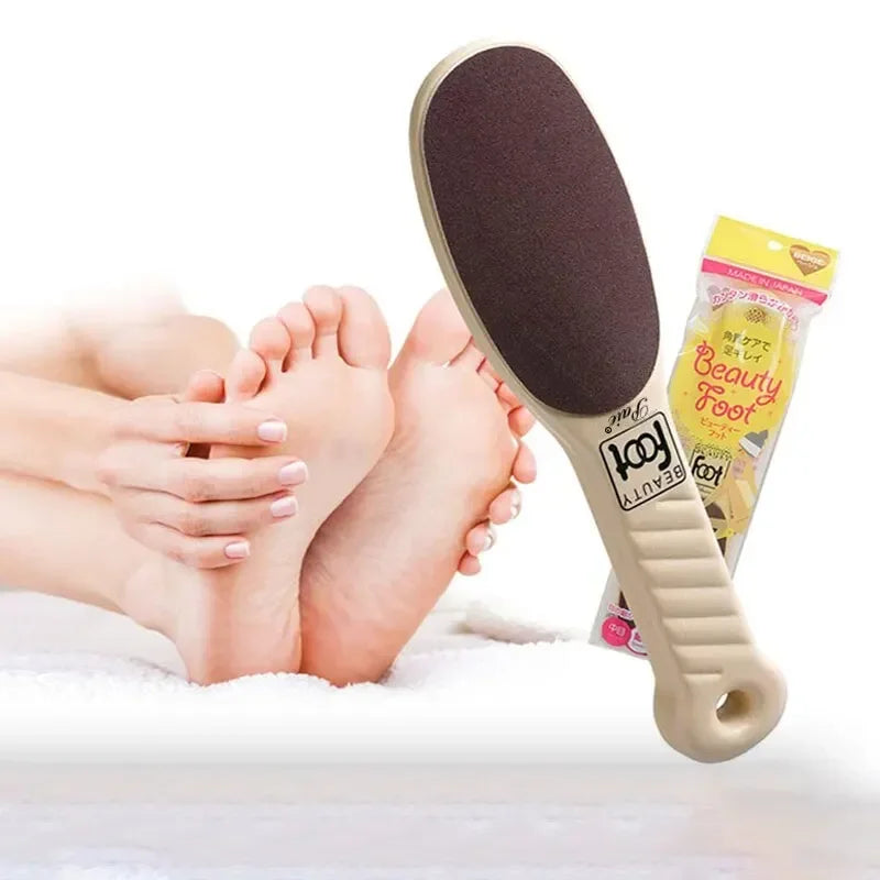 Povei Dual-Sided Foot File for Smoother Feet and Exfoliation