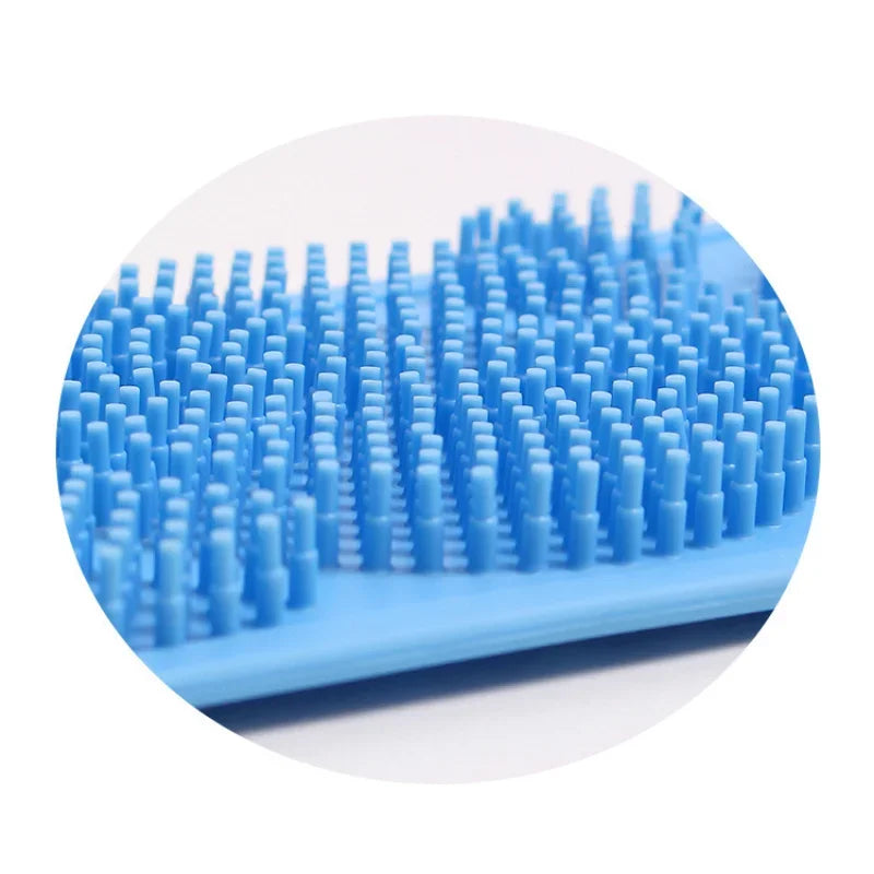 Povei Silicone Body Scrubber & Exfoliating Shower Brush