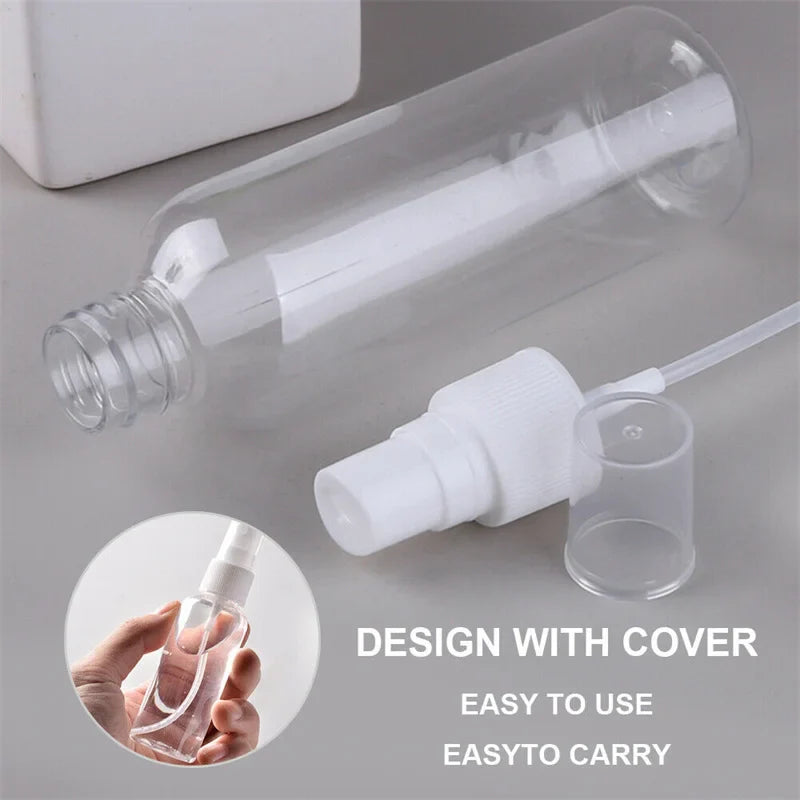 Povei Clear Cosmetic Pump Bottle for Creams, Lotions, and Gels