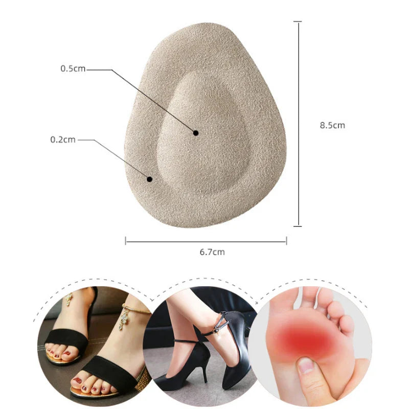 Povei Ball of Foot Cushions Neuroma Metatarsalgia Gel Pad - Rapid Pain Relief