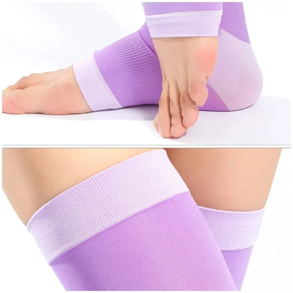 Povei 420D Compression Socks for Women - Knee Support & Leg Warmer