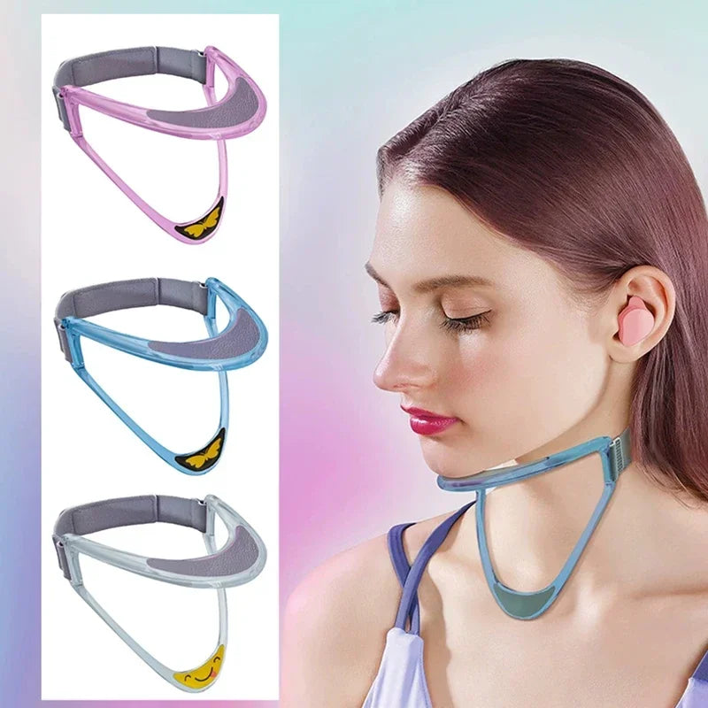 Povei Adjustable Cervical Traction Device for Neck Support and Posture Correction