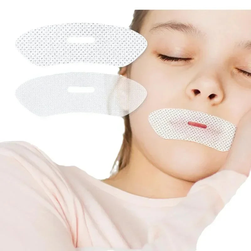 Povei Anti-Snoring Lip Nose Breath Patch for Night Sleep & Mouth Correction