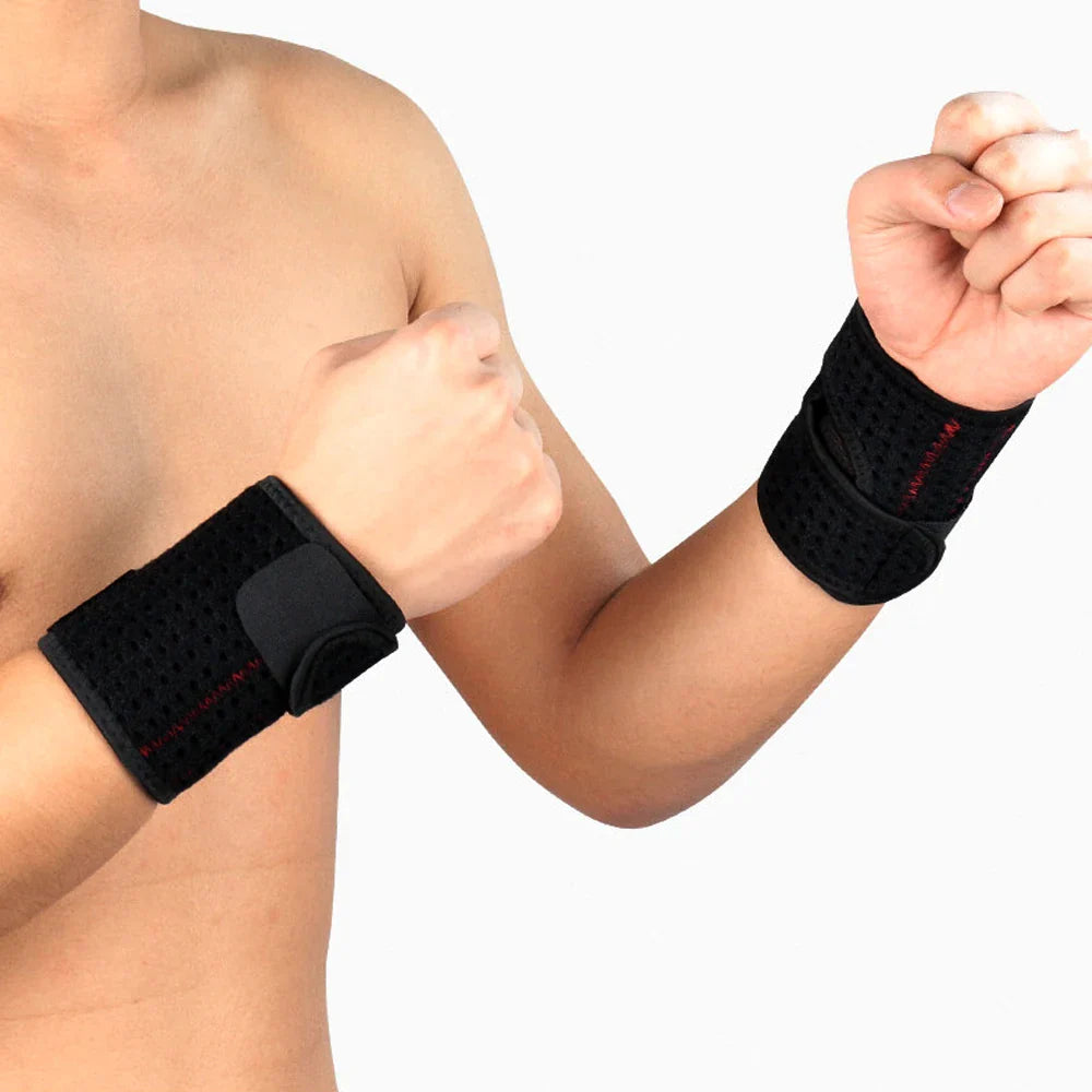 Povei Carpal Tunnel Wrist Brace with Spring Support for Tendonitis Relief