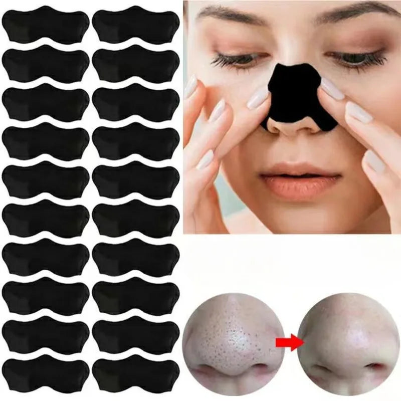 Povei Blackhead Remove Nose Strips: Skin Care Pore Cleansing Patch