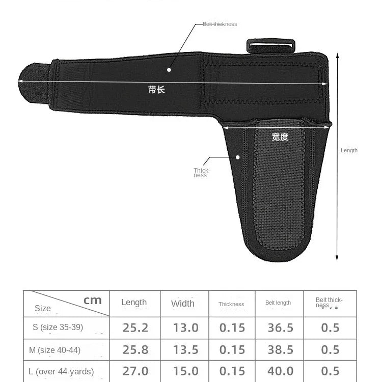 Povei Plantar Fasciitis Night Foot Splint Orthotic Brace for Rehabilitation