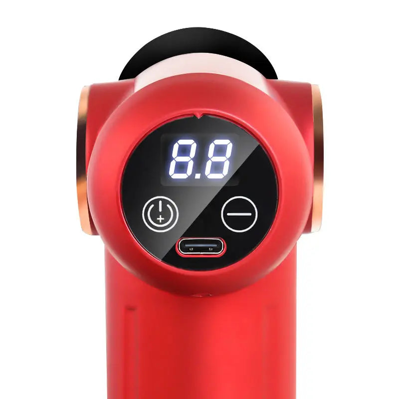 Povei Small Muscle Massage Gun with 32 Speeds Led Touch Screen