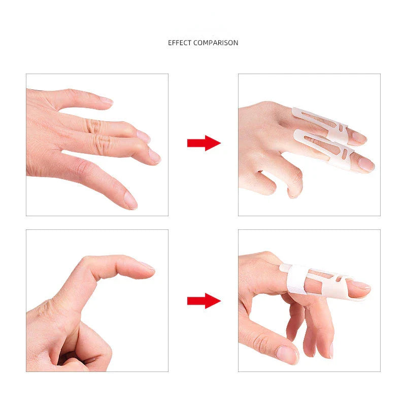 Povei Adjustable Finger Support Brace for Arthritis Relief and Joint Correction