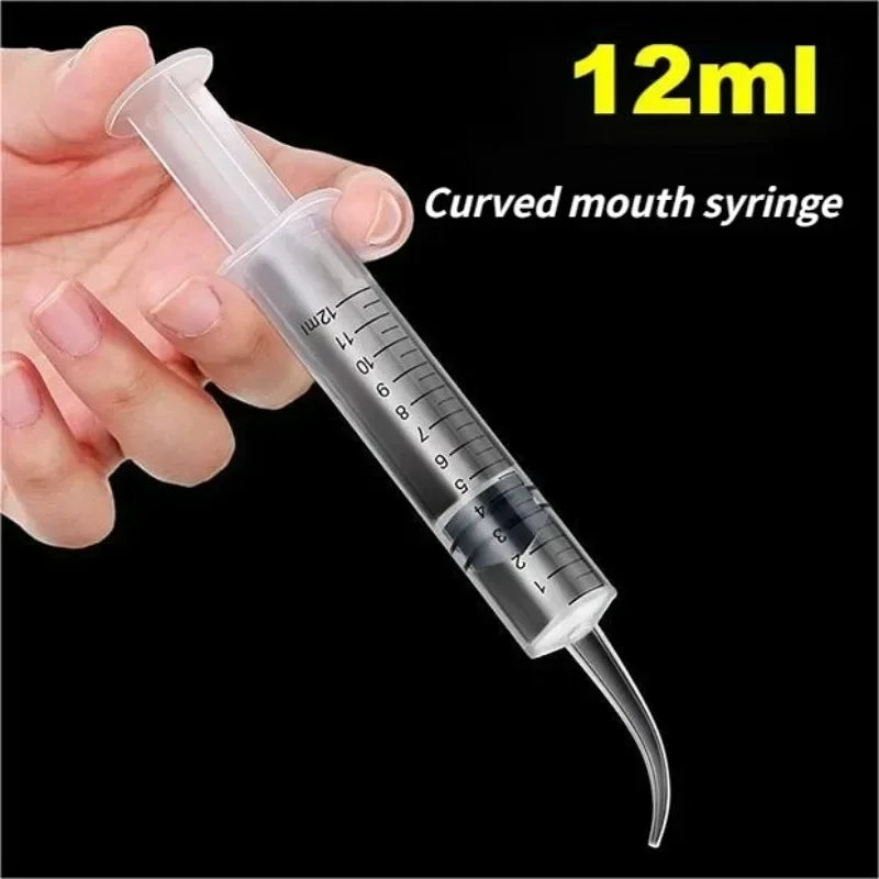 Povei 12ML Ear Wash Syringe Earwax Cleaning Tool - Set of 3