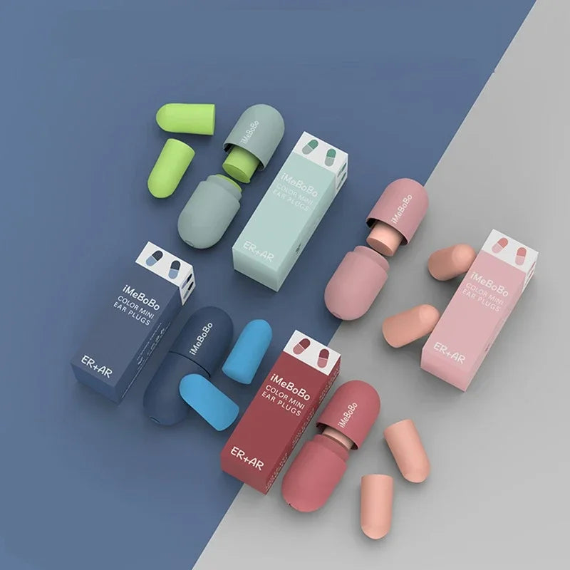 Povei Soundproof Sleeping Ear Plugs for Noise-Free Sleep and Anti-Ronco Protection