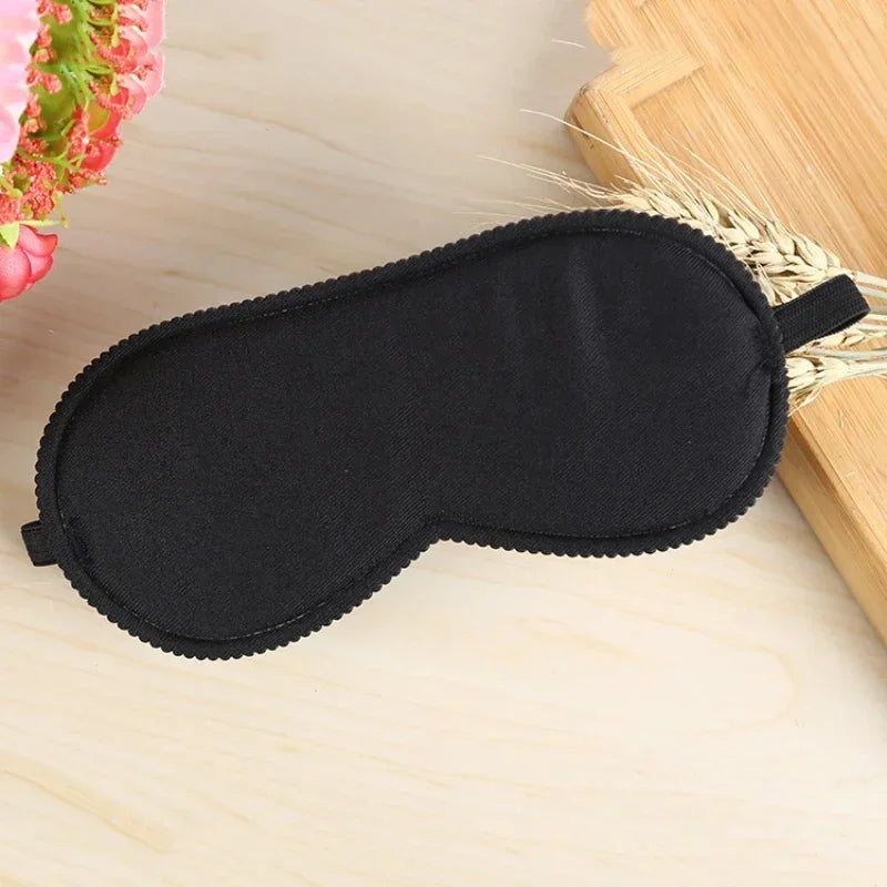 Povei Black Eye Mask for Sleeping - Emotion Sleep Mask