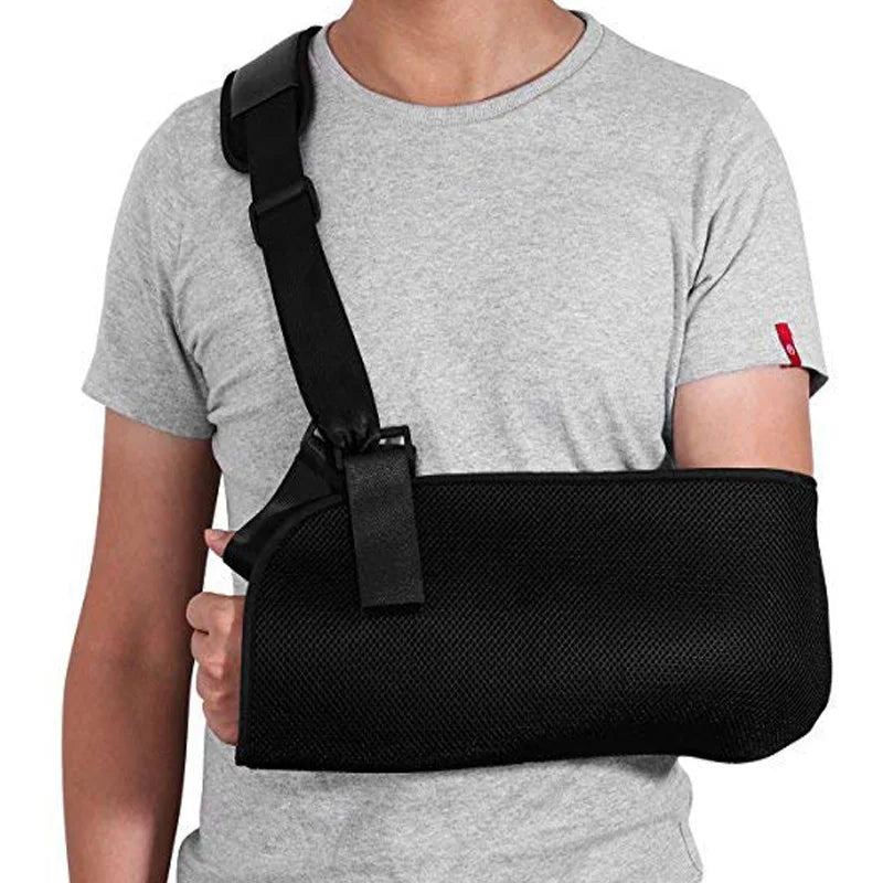 Povei Adjustable Arm Sling Shoulder Support Strap Fixator for Medical Care