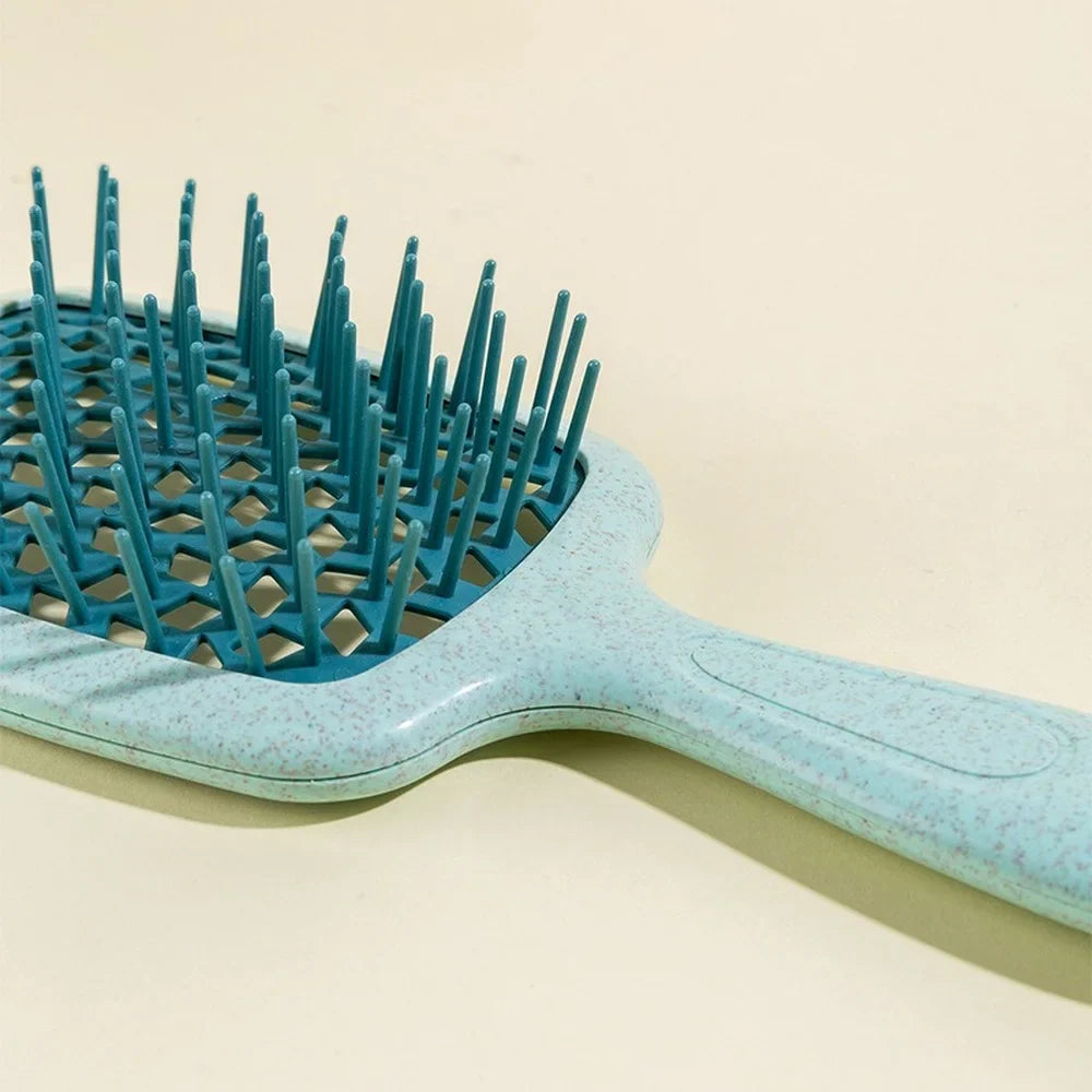 Povei Detangling Hair Brush Massage Comb for Curly Hair - Styling Tools