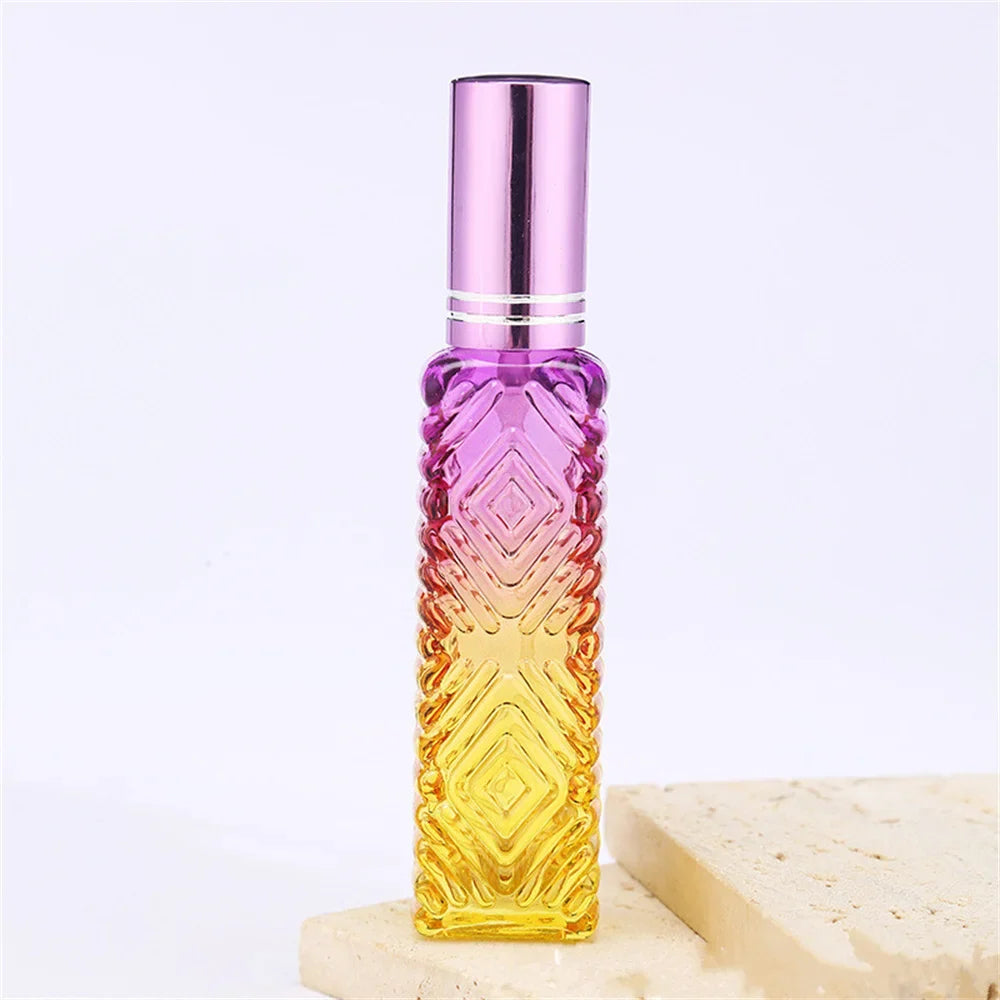 Povei Color Gradient Glass Perfume Atomizer Spray Bottle - 15ml