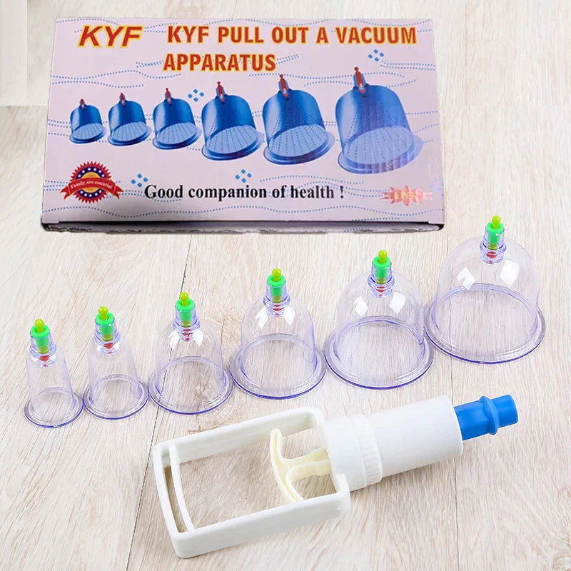 Povei Vacuum Cupping Therapy Set for Body Massage and Slimming