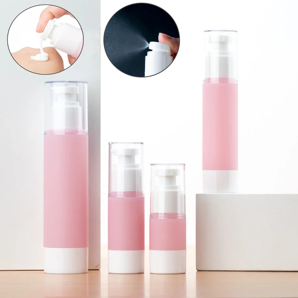 Povei 100ml Refillable Lotion Spray Bottle for Travel & Cosmetics