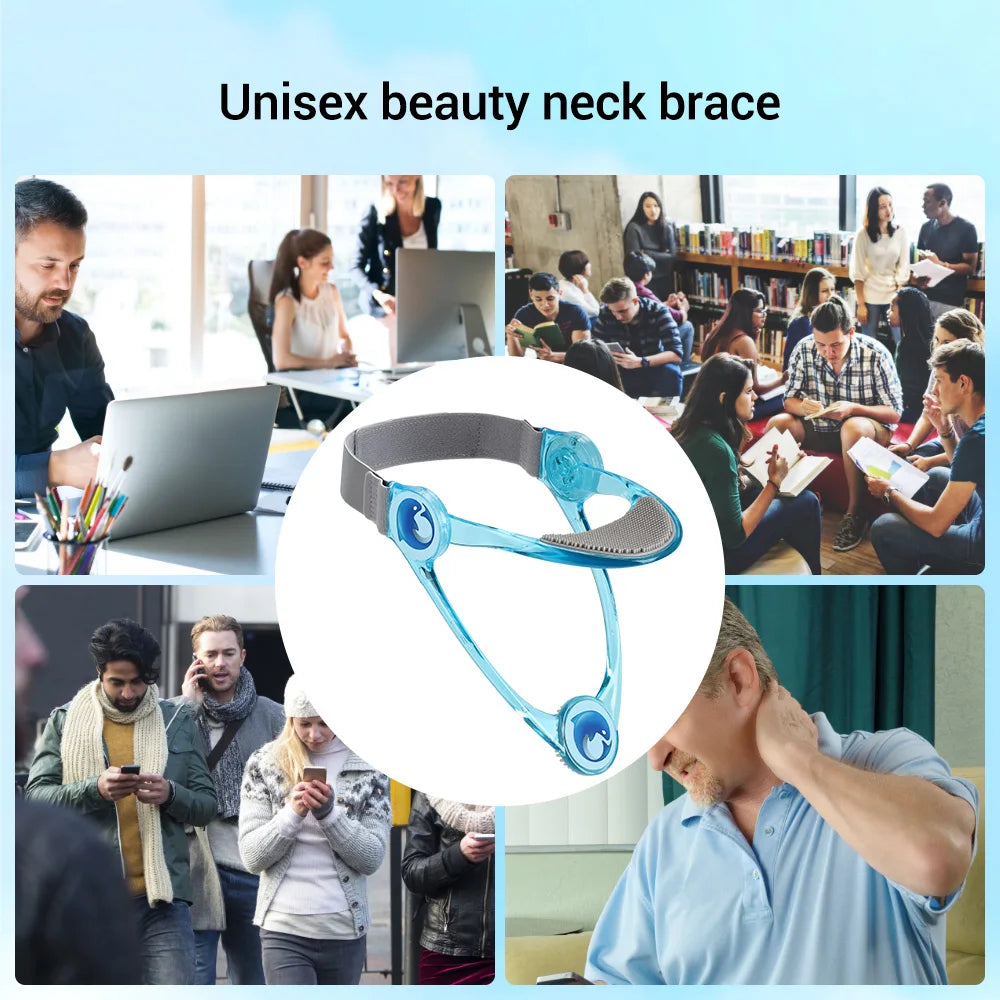 Povei Cervical Traction Collar for Neck Support and Posture Correction