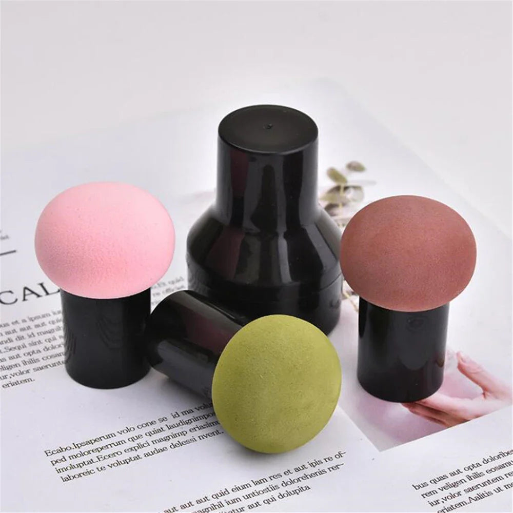 Povei Mushroom Head Makeup Sponge Blender in Box - Beauty Tools