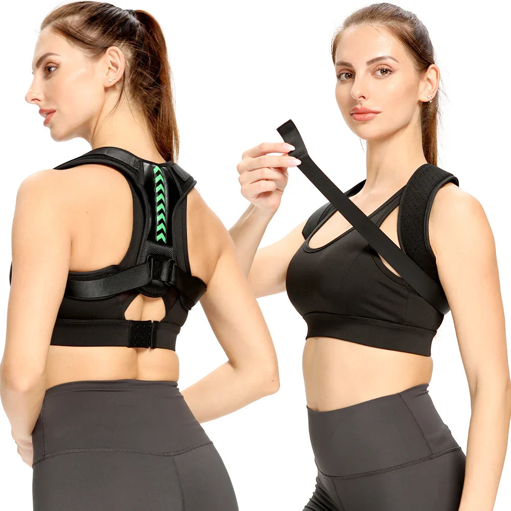 Povei Back Posture Corrector Brace Support for Clavicle Spine LumbarAlignment