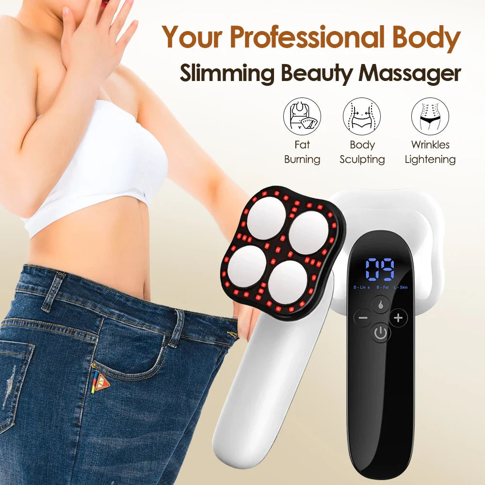 Povei Electric Body Massager for Belly Fat, Waist, Arm, Leg, Butt - Upgraded Version