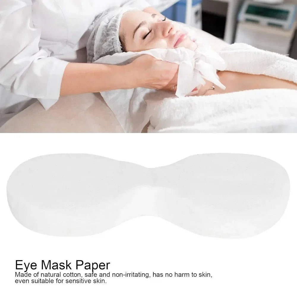 Povei Ultra-Thin Disposable Eye Mask Paper (200 Pcs)