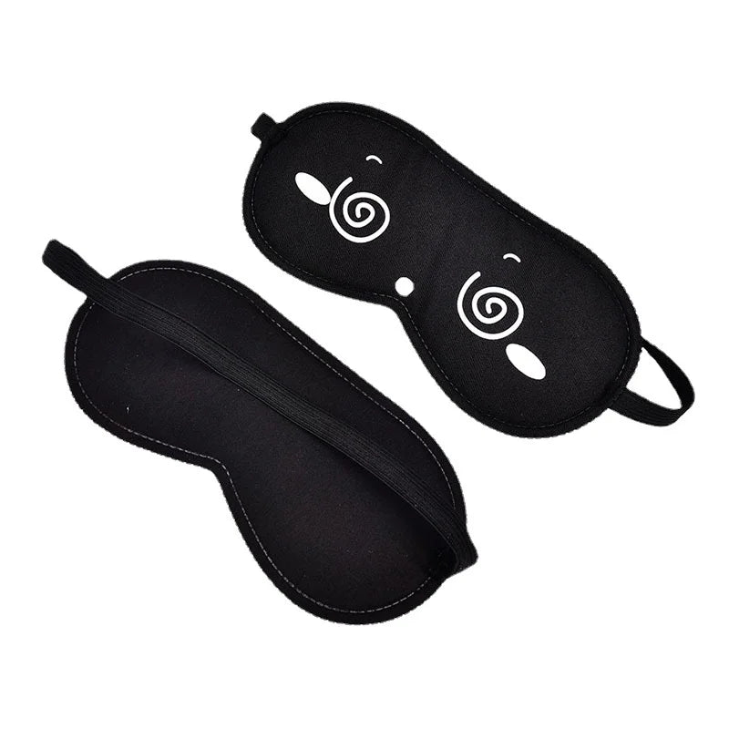 Povei Black Emotion Sleep Mask Eye Shade for Restful Sleep