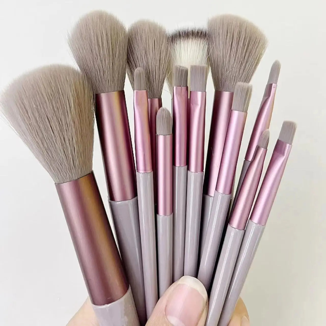 Povei 13-Piece Makeup Brush Set for Flawless Beauty Application