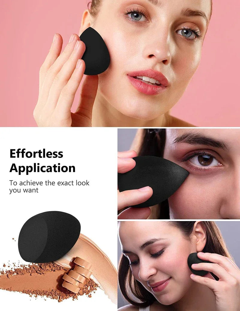 Povei Makeup Sponge Blender Set for Flawless Application & Coverage