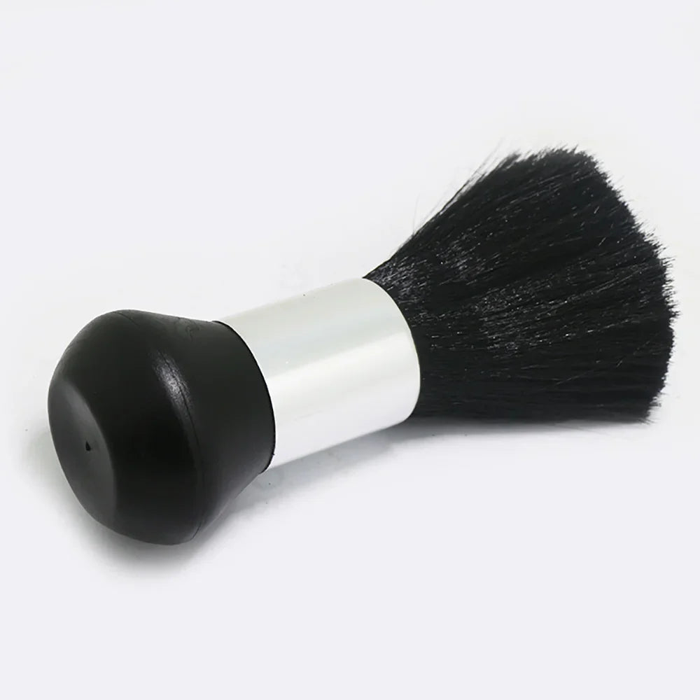 Povei Black Hairdressing Hair Cut Brush: Barber Accessories & Tools