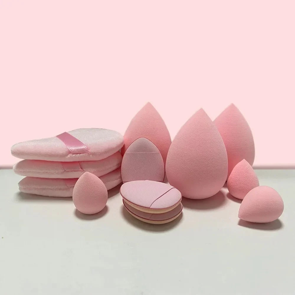 Povei Beauty Egg Makeup Sponge Blender Set for Flawless Application and Coverage