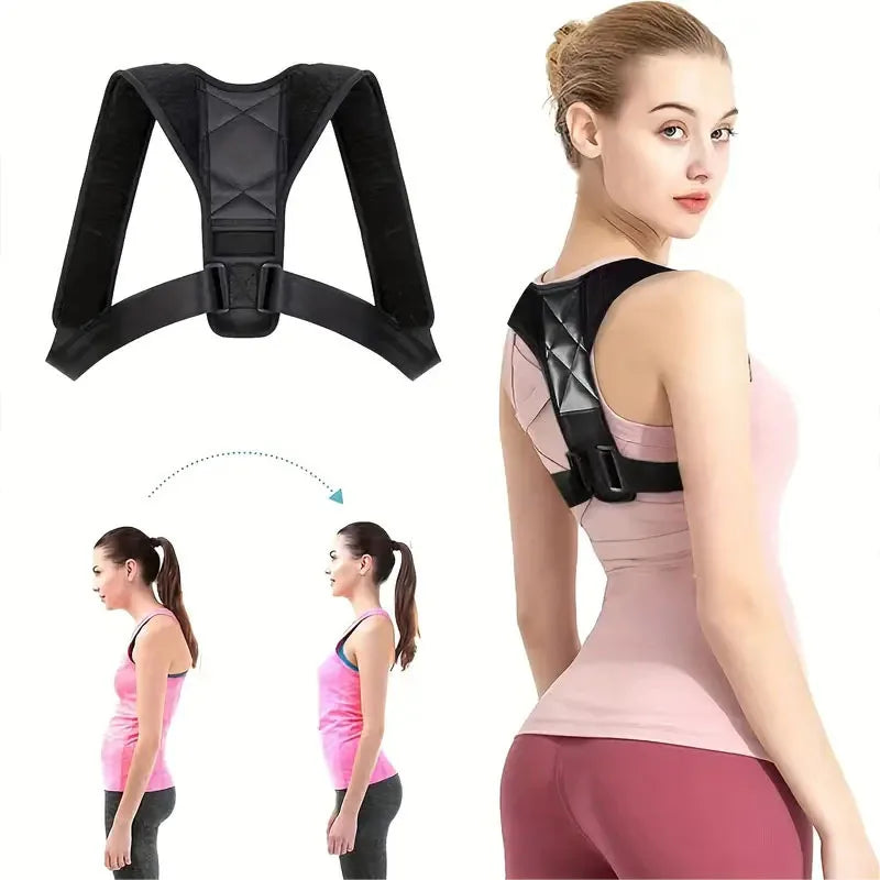 Adjustable Back Posture Corrector by Povei: Stop Slouching and Improve Posture