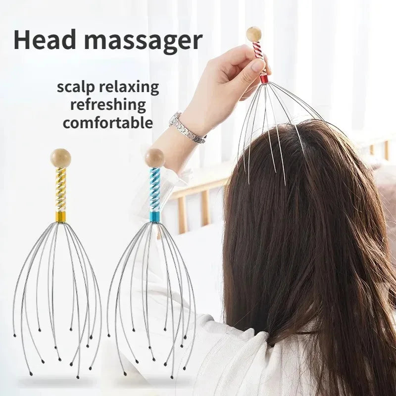 Povei Head Massager for Relaxation and Muscle Relief