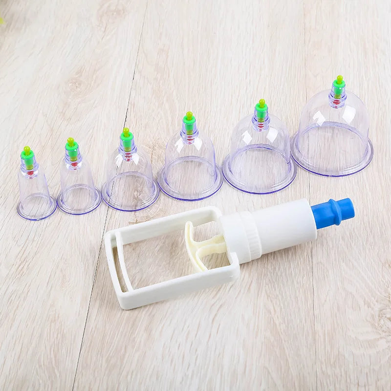 Povei Vacuum Cupping Therapy Set for Body Massage and Slimming