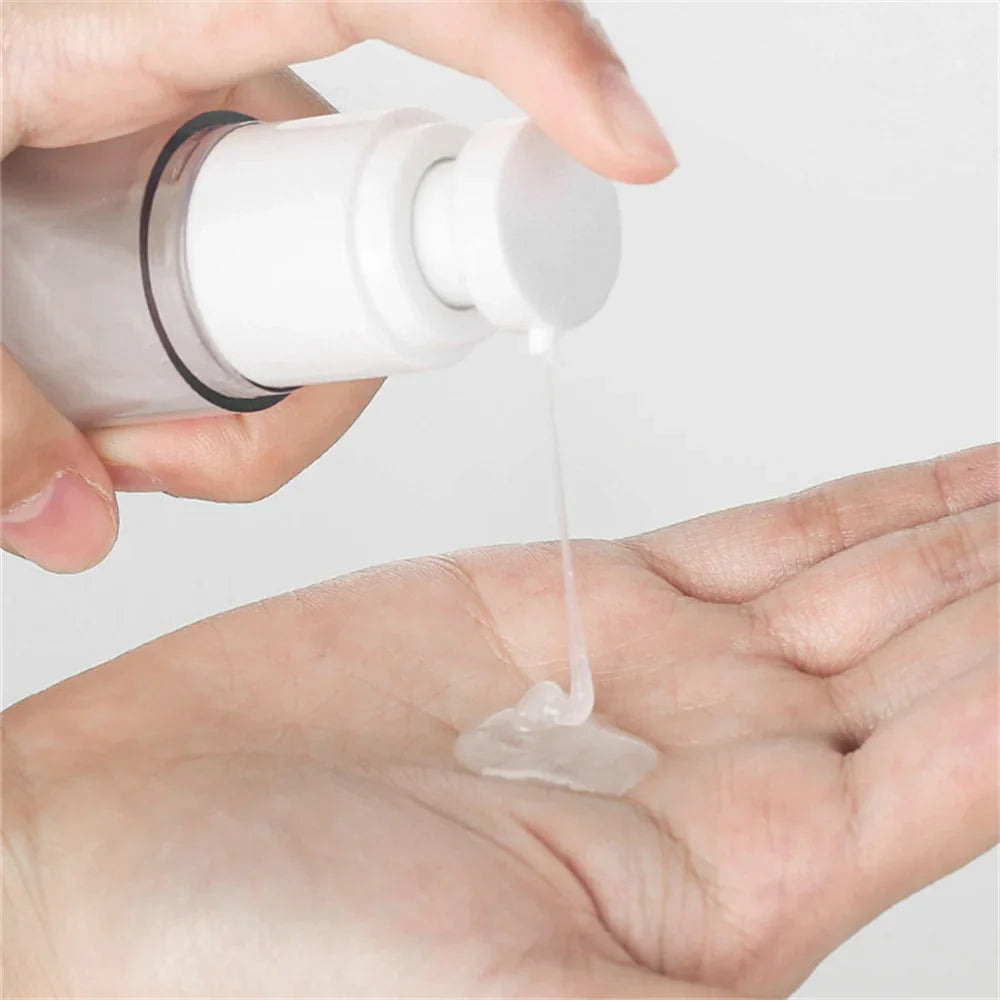 Povei Clear Airless Spray Lotion Bottle - Makeup Dispenser