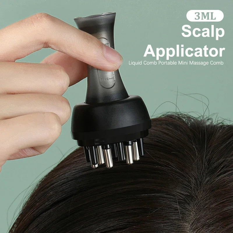 Povei Scalp Massager Comb for Hair Loss Treatment and Scalp Care