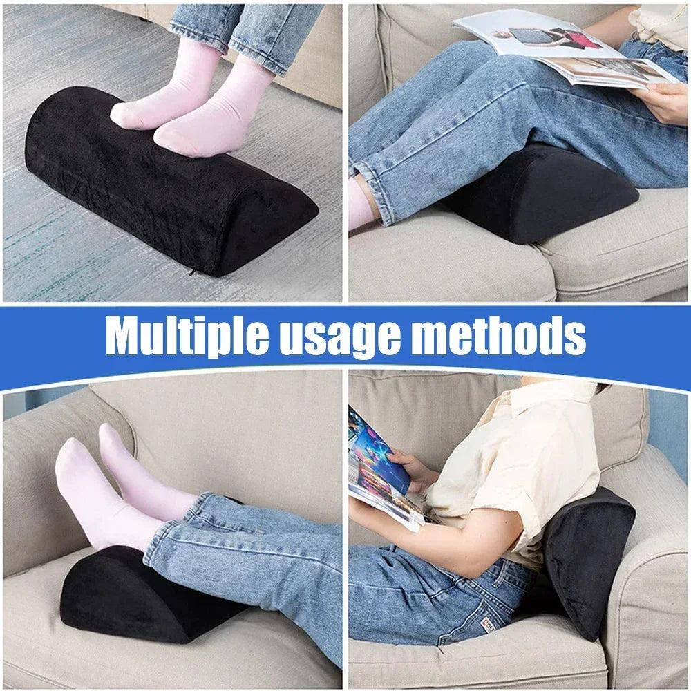 Povei Foot Rest: Ergonomic Under Desk Foot Stool for Work, Office, Car, Home