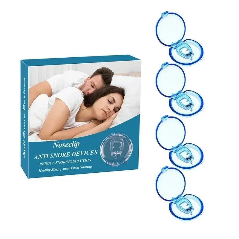 Povei Anti Snore Nose Clip Sleep Aid Apnea Guard with Magnetic Technology