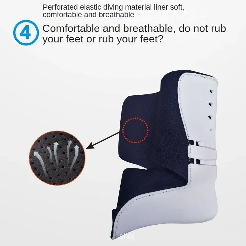 Povei Drop Foot Orthosis Ankle Sprain Stabilizer for Rehabilitation