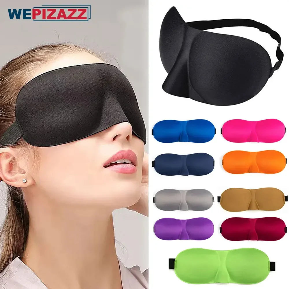 Povei 3D Sleep Mask Eyeshade Cover for Women and Men