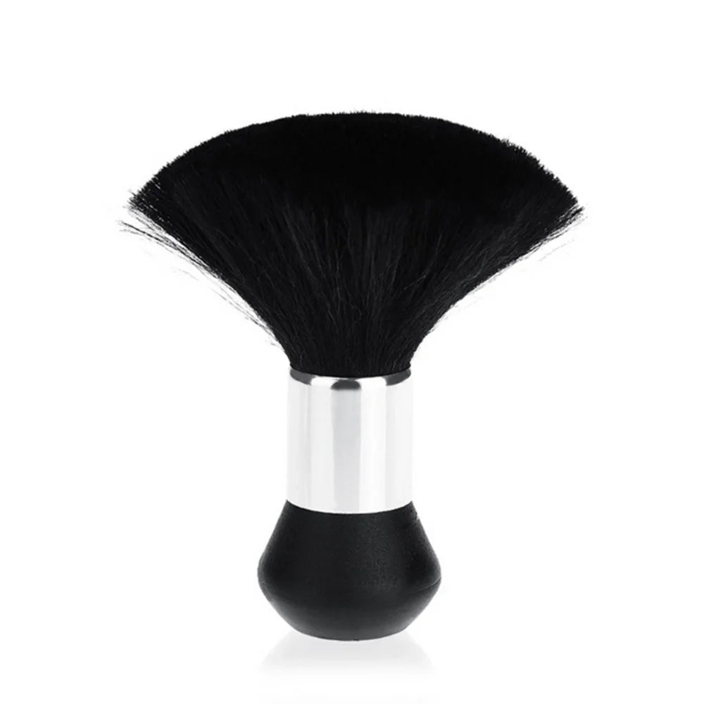 Povei Black Hairdressing Hair Cut Brush: Barber Accessories & Tools