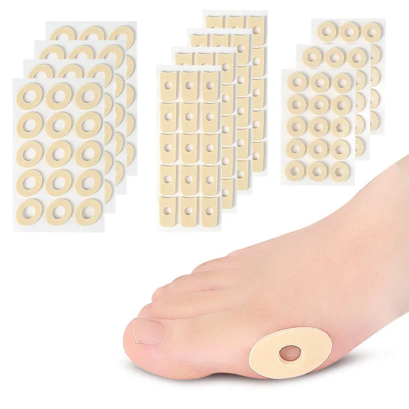 Povei Callus Cushions Heel Pad Toe Corn Bunion Protectors - 4 Types